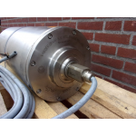 L 470 mm D 215 mm Roestvrij staal, Van der Graaf . TM215A40-0610. UNUSED.